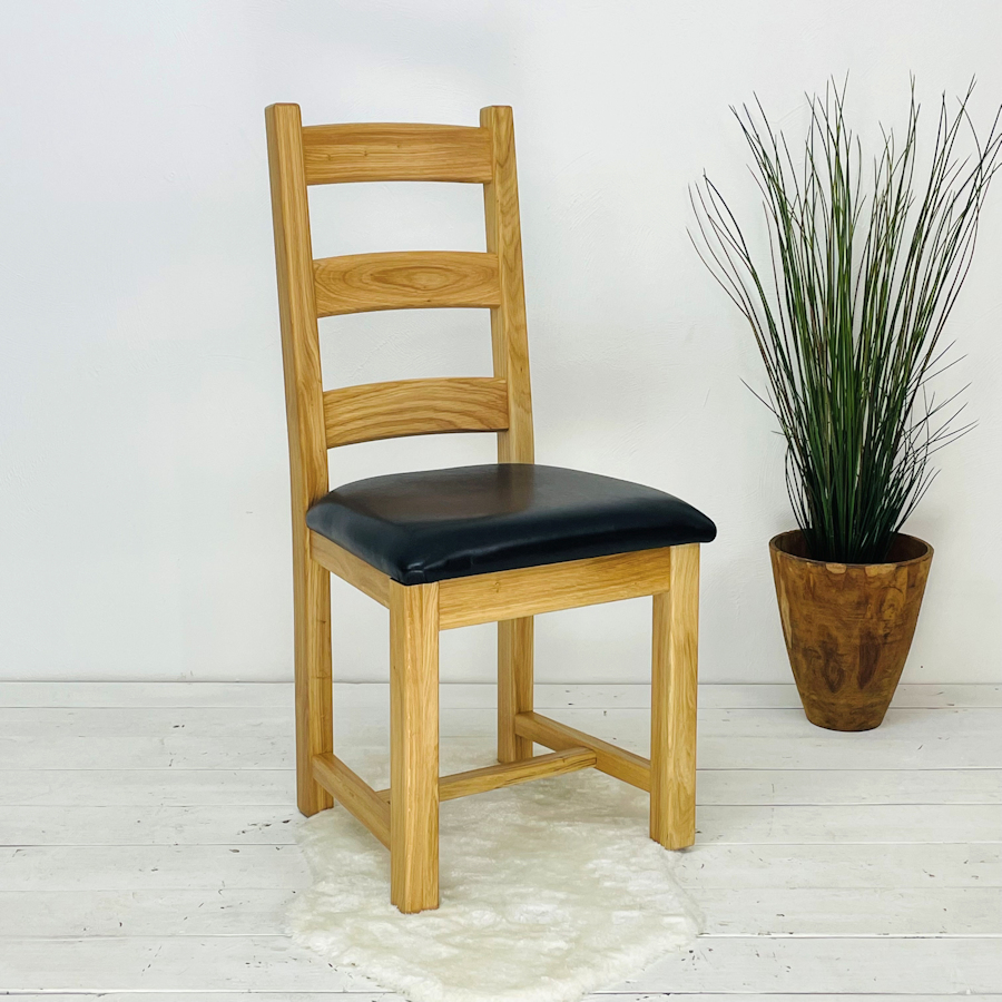 Oak Rectory Ladderback Dining Chair