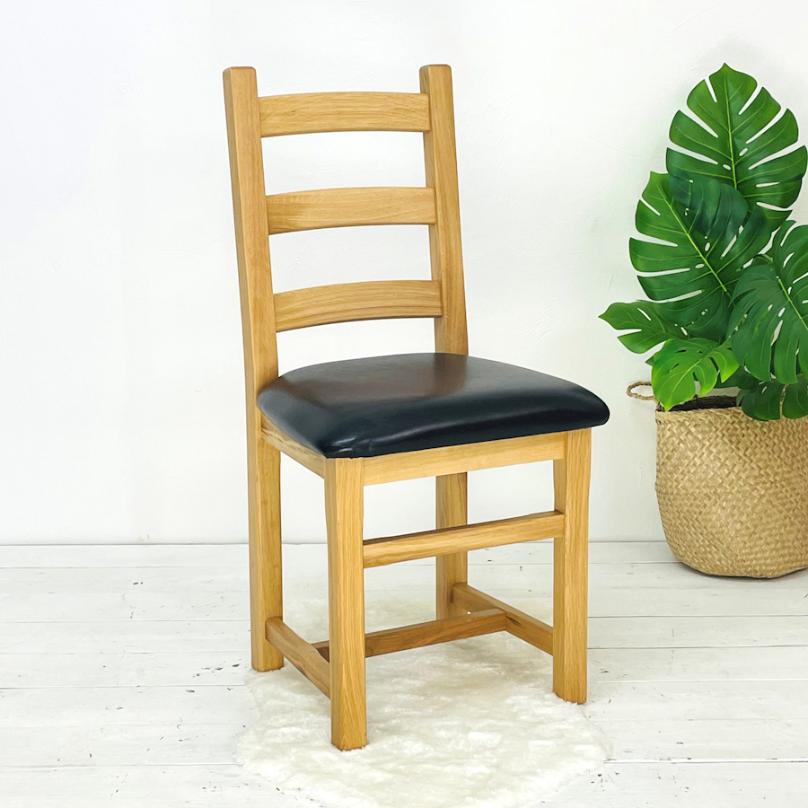 Oak Crofter Ladder Back Dining Chair